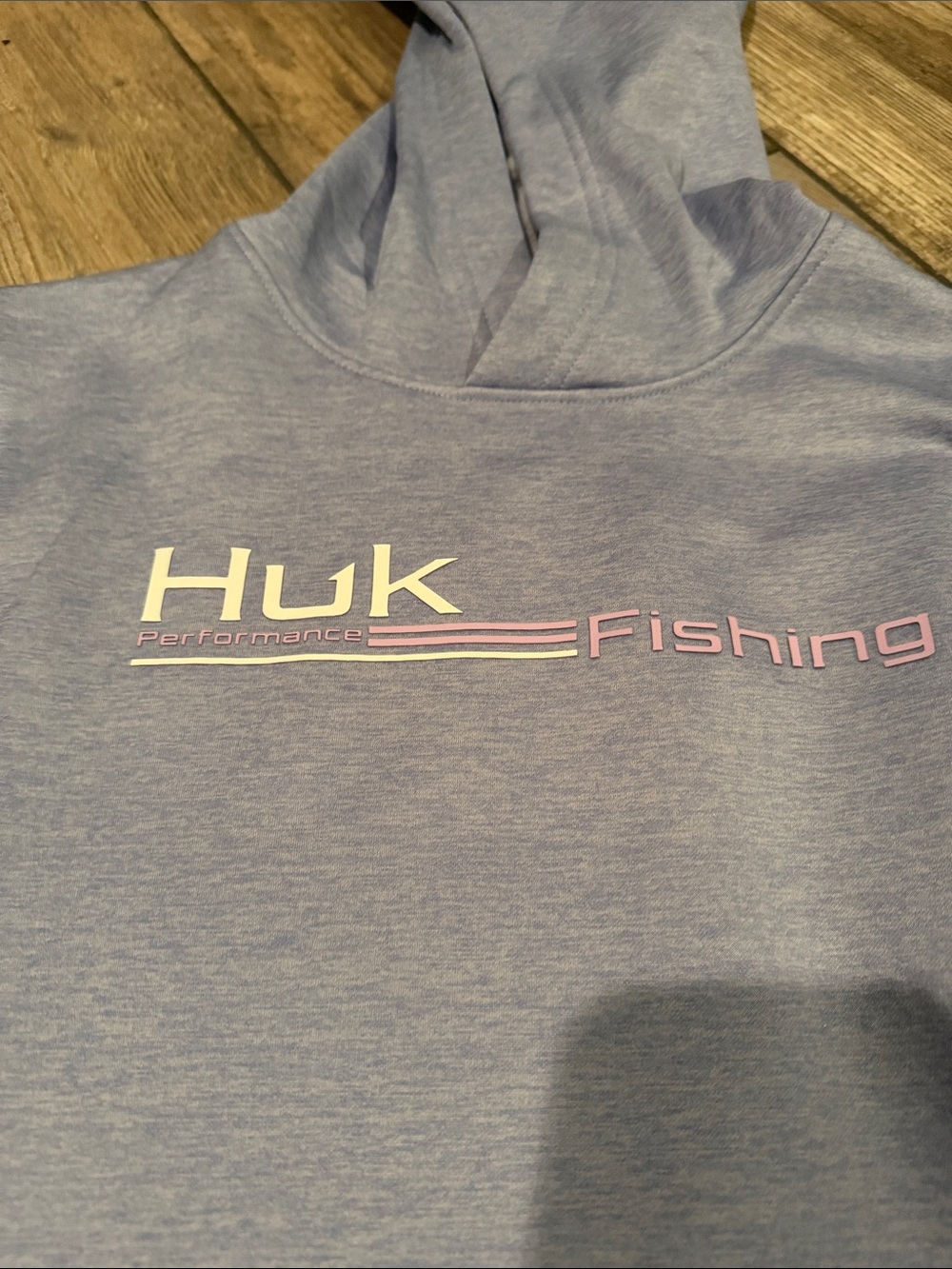 Huk Coldfront+ Graphic Hoodie - Blue YM